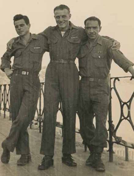 daddy and army buddies